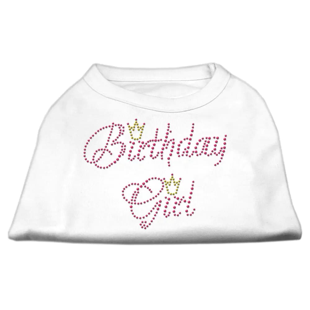 Birthday Girl Rhinestone Dog Shirt - Rhinestone Pet Shirts