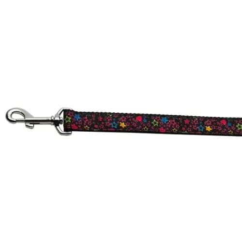 Black Star Nylon Dog Collars & Leashes - Dog Collars - Nylon