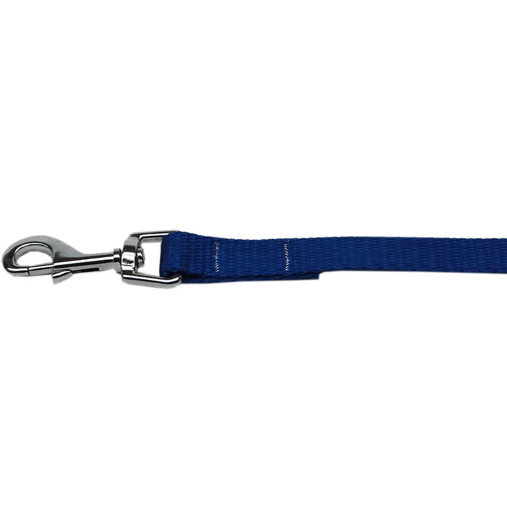 Blue Nylon Dog Collar and Leashes - Dog Collars - Nylon