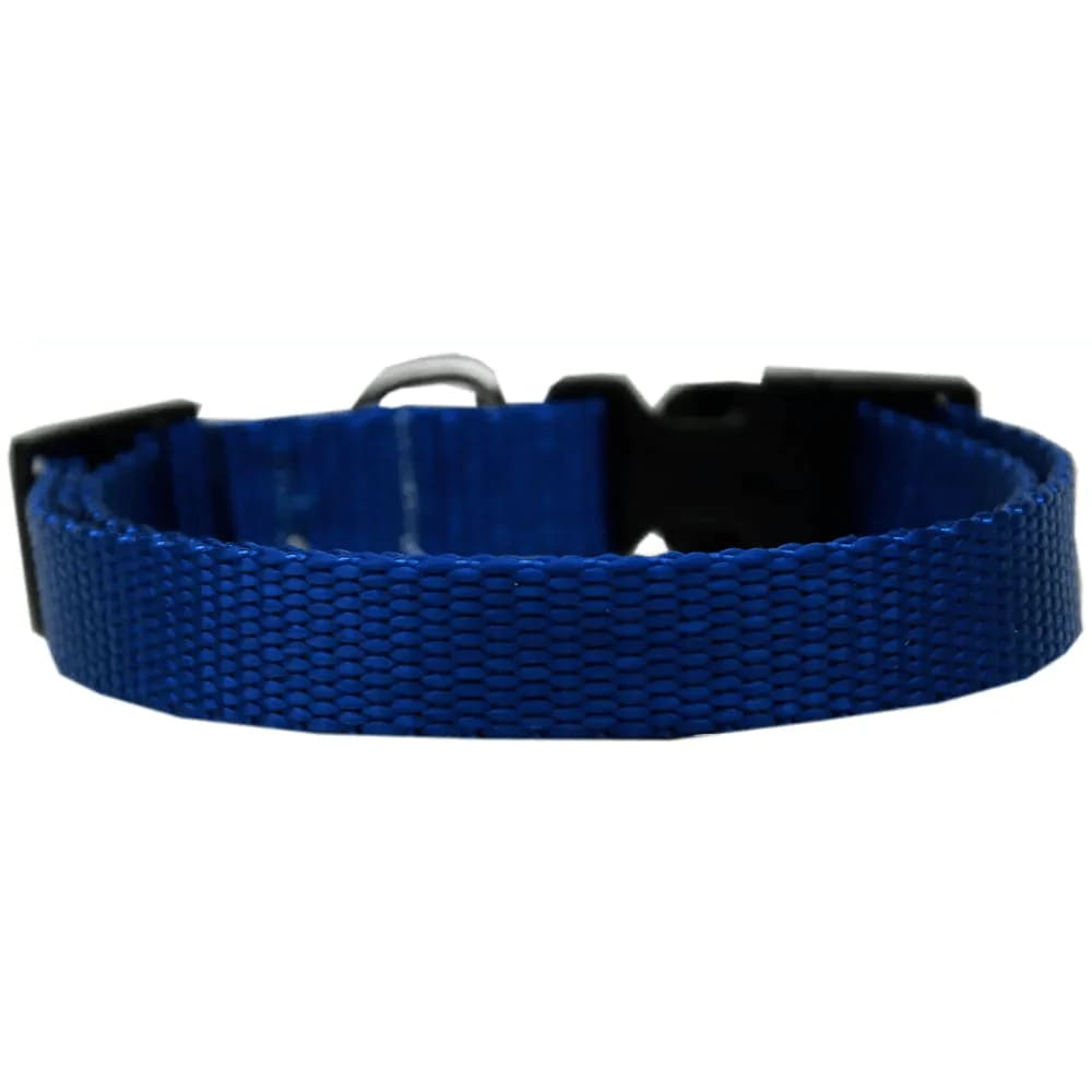 Blue Nylon Dog Collar and Leashes - Dog Collars - Nylon