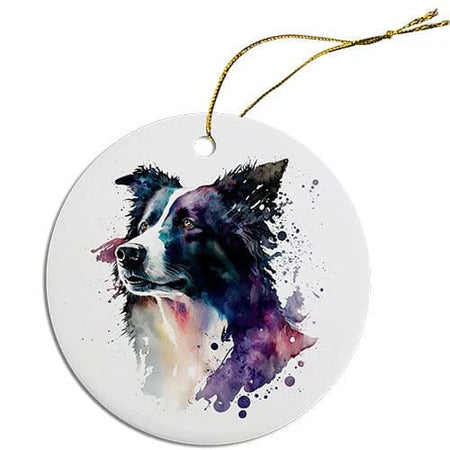 Border Collie Christmas Ornaments - Ornaments