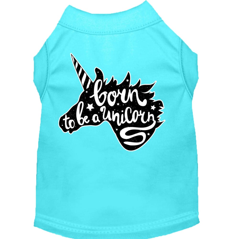 Born to be a Unicorn Pet Shirt - Pet Shirt