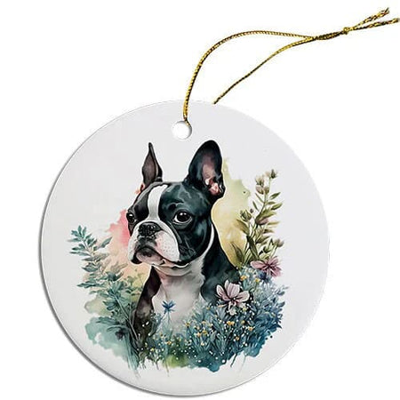 Boston Terrier Christmas Ornaments - Ornaments