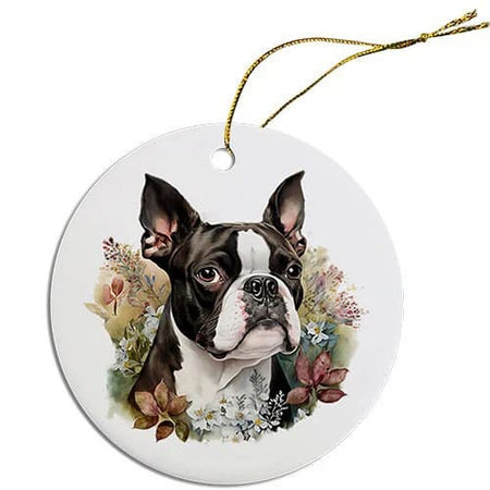 Boston Terrier Christmas Ornaments - Ornaments