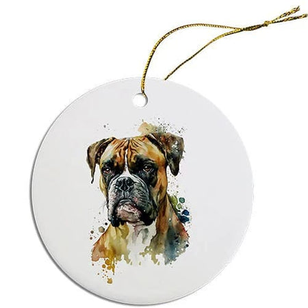 Boxer Christmas Ornaments - Ornaments