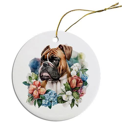 Boxer Christmas Ornaments - Ornaments