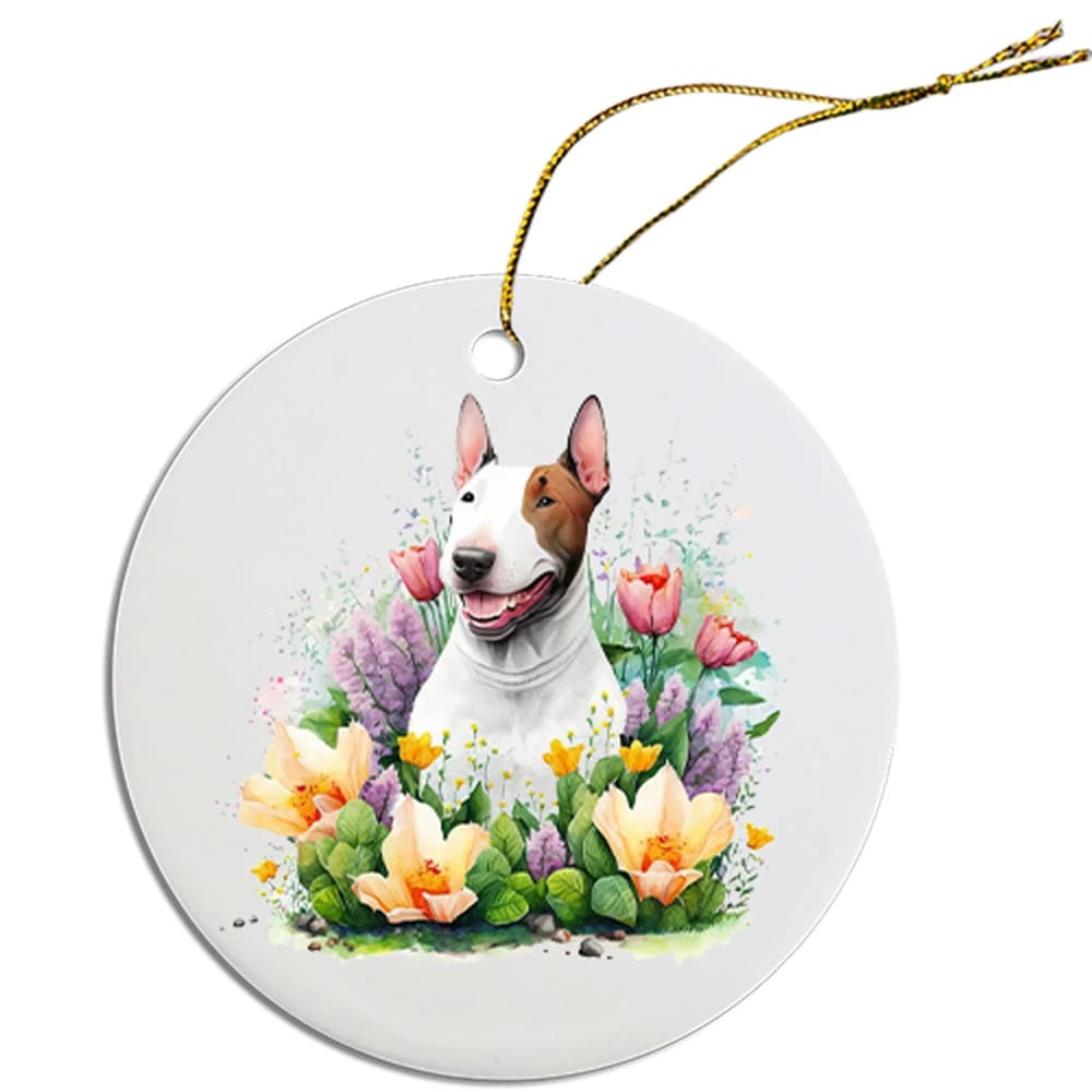 Bull Terrier Christmas Ornaments - Ornaments