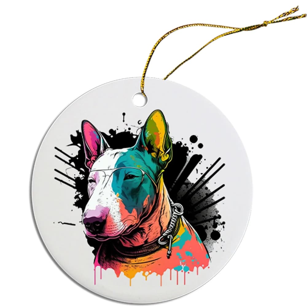 Bull Terrier Christmas Ornaments - Ornaments