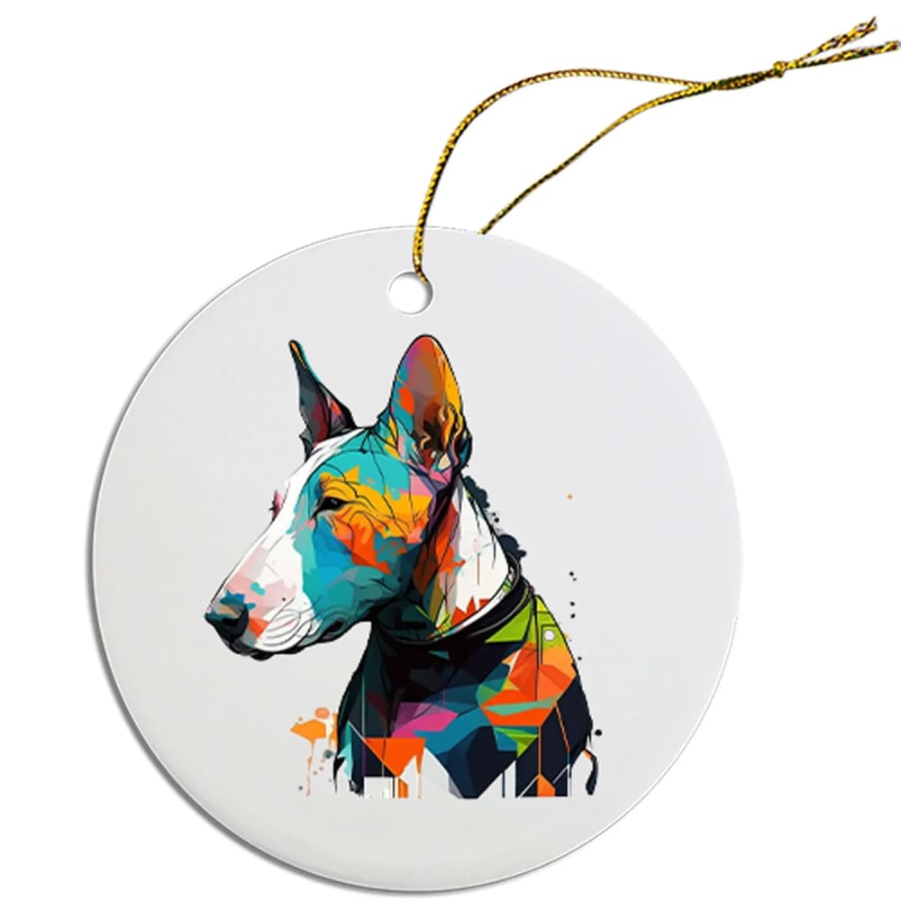 Bull Terrier Christmas Ornaments - Ornaments