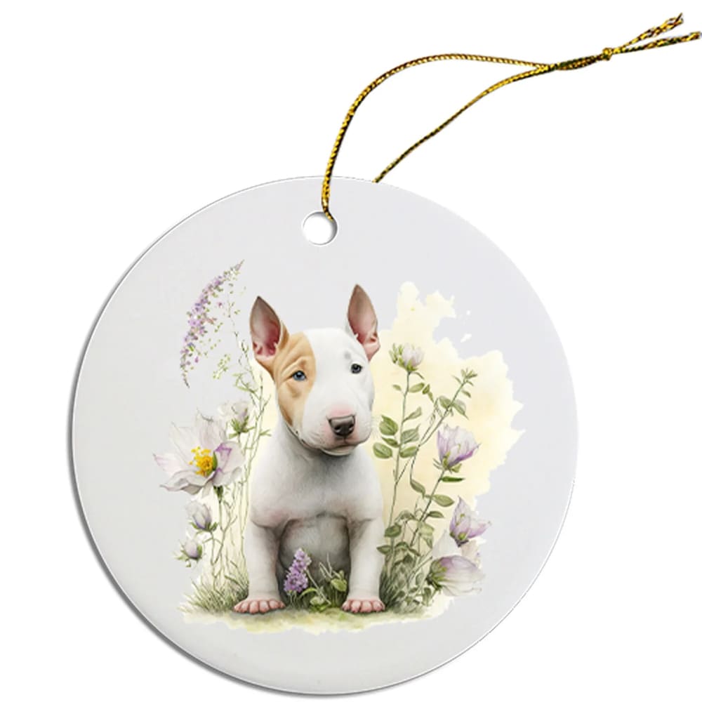 Bull Terrier Christmas Ornaments - Ornaments