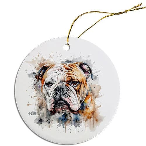 Bulldog Christmas Ornaments - Ornaments