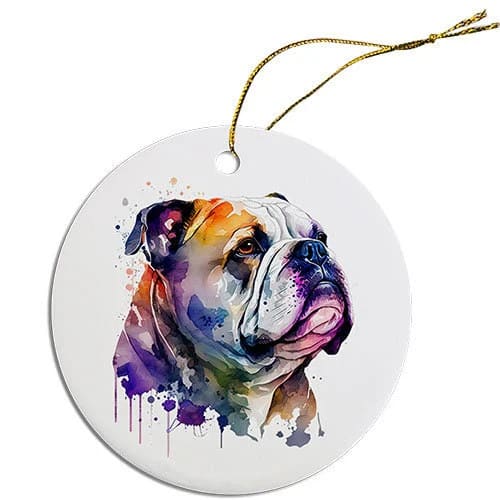 Bulldog Christmas Ornaments - Ornaments