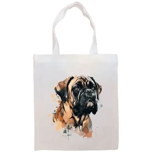 Bullmastiff Canvas Tote Bag - Bullmastiff