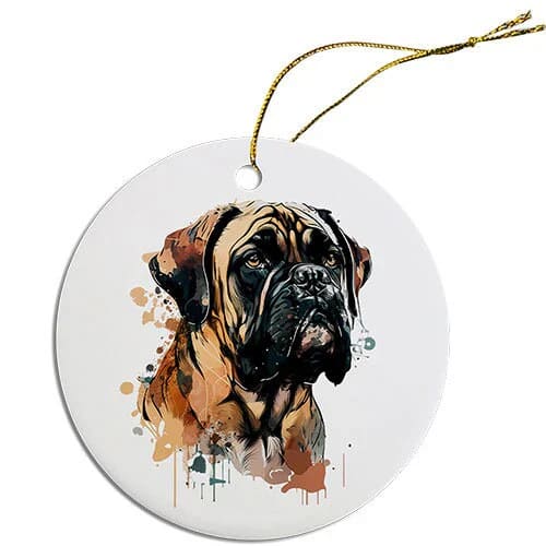 Bullmastiff Christmas Ornaments - Ornaments