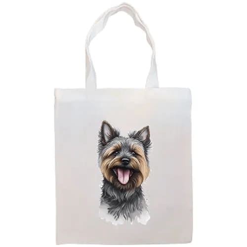 Cairn Terrier Canvas Tote Bag - Cairn Terrier