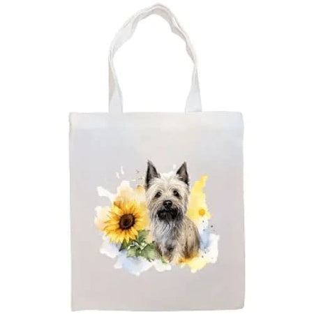 Cairn Terrier Canvas Tote Bag - Cairn Terrier