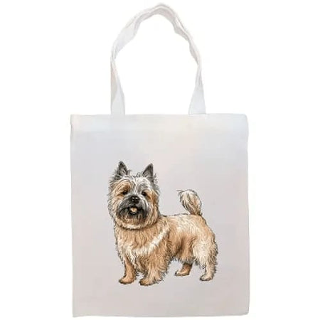 Cairn Terrier Canvas Tote Bag - Cairn Terrier