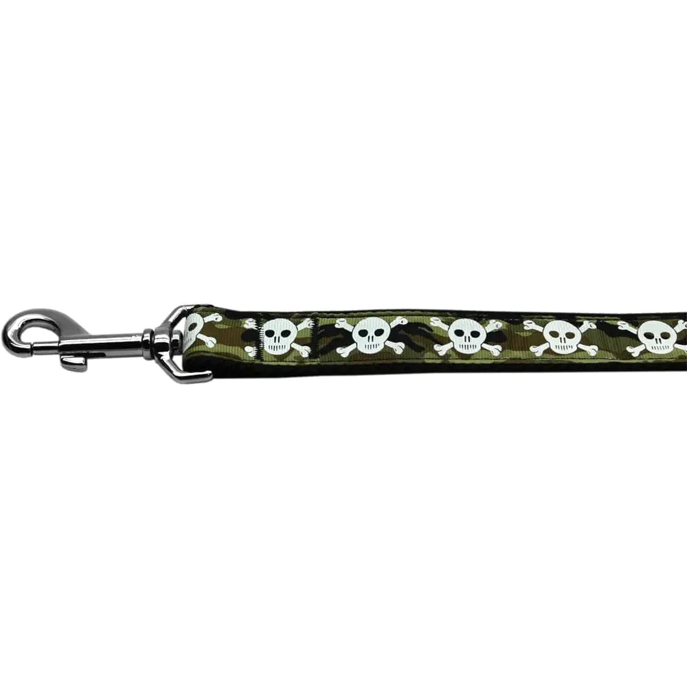 Camo Skulls Nylon Dog Collars & Leashes - Dog Collars