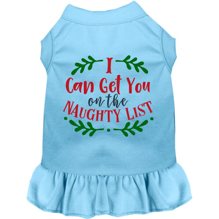 Can Get You on the List Pet Dress - Screen Print Dog Dresses