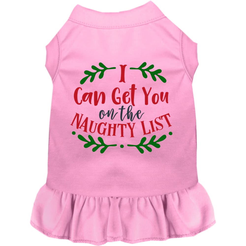 Can Get You on the List Pet Dress - Screen Print Dog Dresses