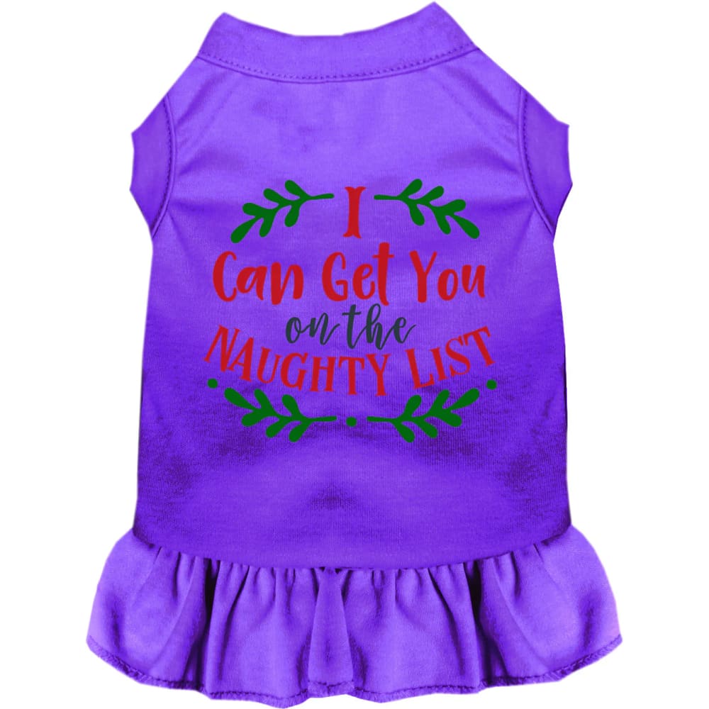 Can Get You on the List Pet Dress - Screen Print Dog Dresses