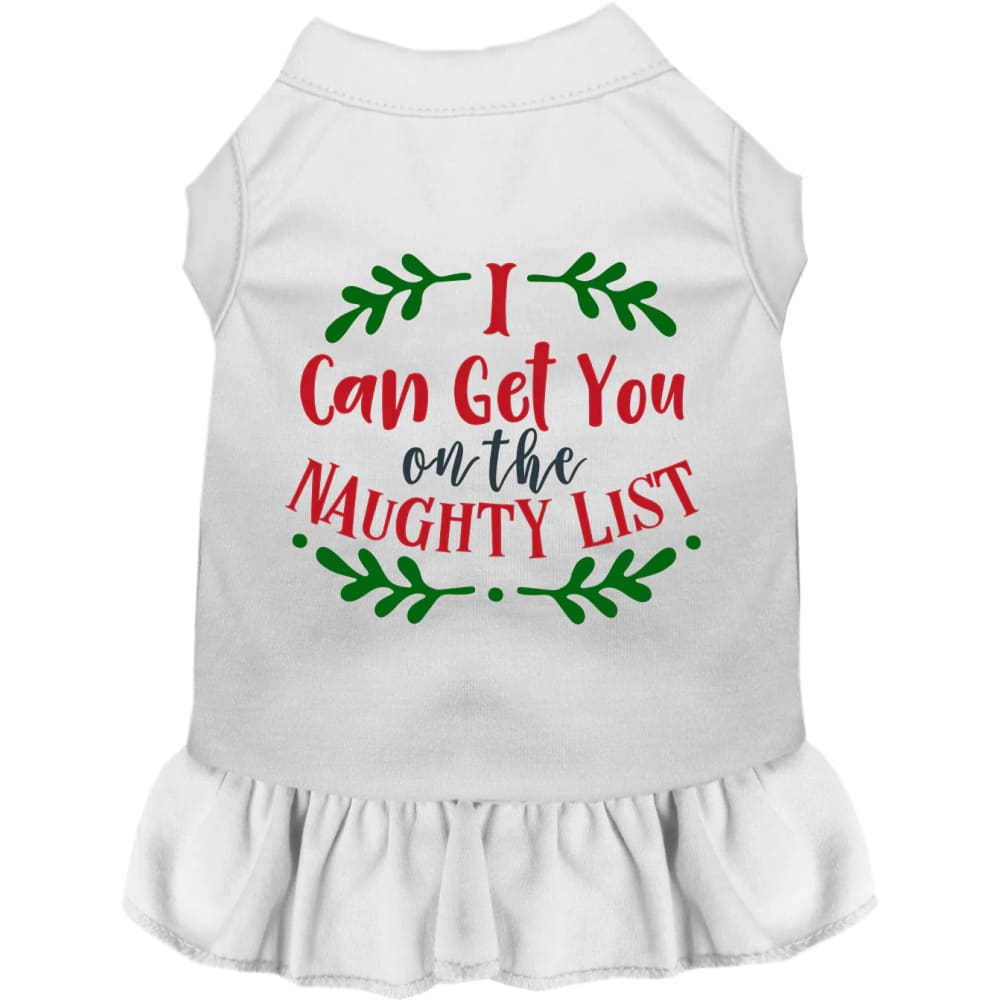 Can Get You on the List Pet Dress - Screen Print Dog Dresses