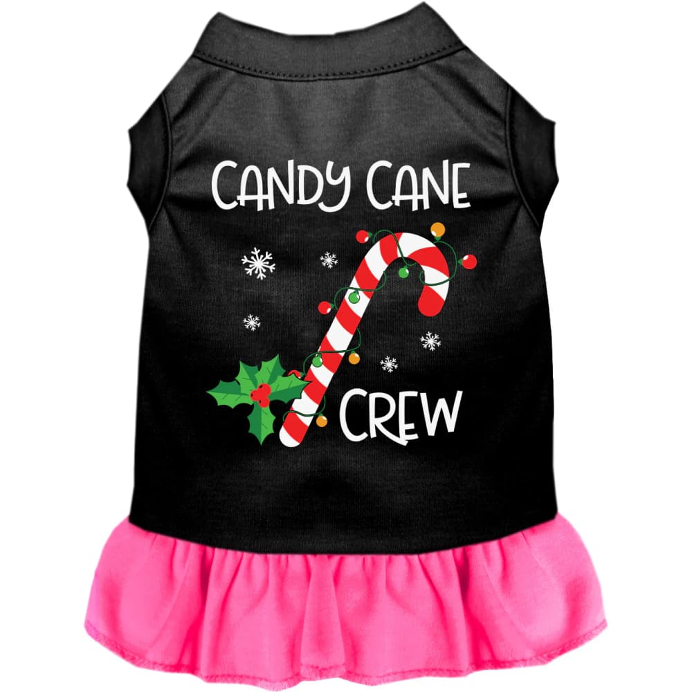 Candy Cane Crew Pet Dress - Christmas Dress