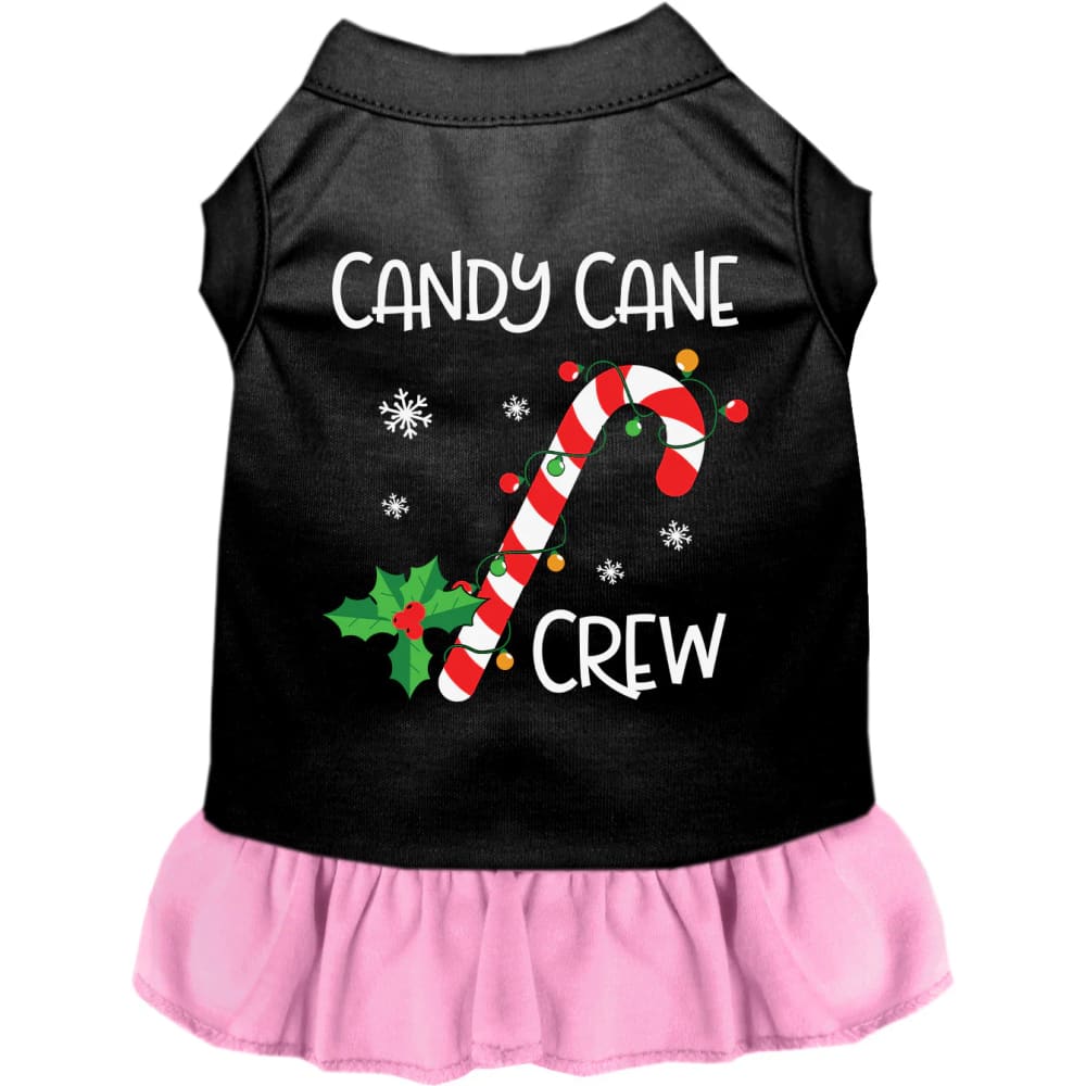 Candy Cane Crew Pet Dress - Christmas Dress