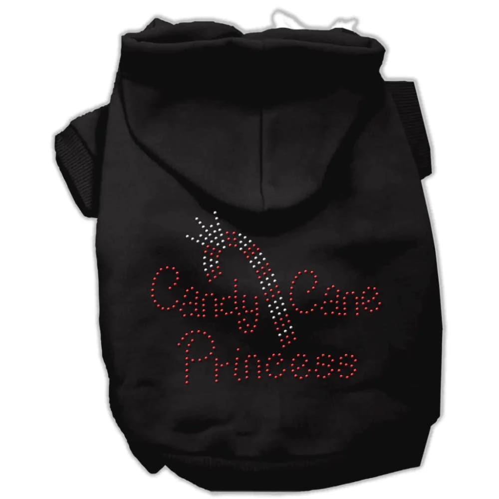 Candy Cane Princess Pet Hoodies - Screen Print Hoodies