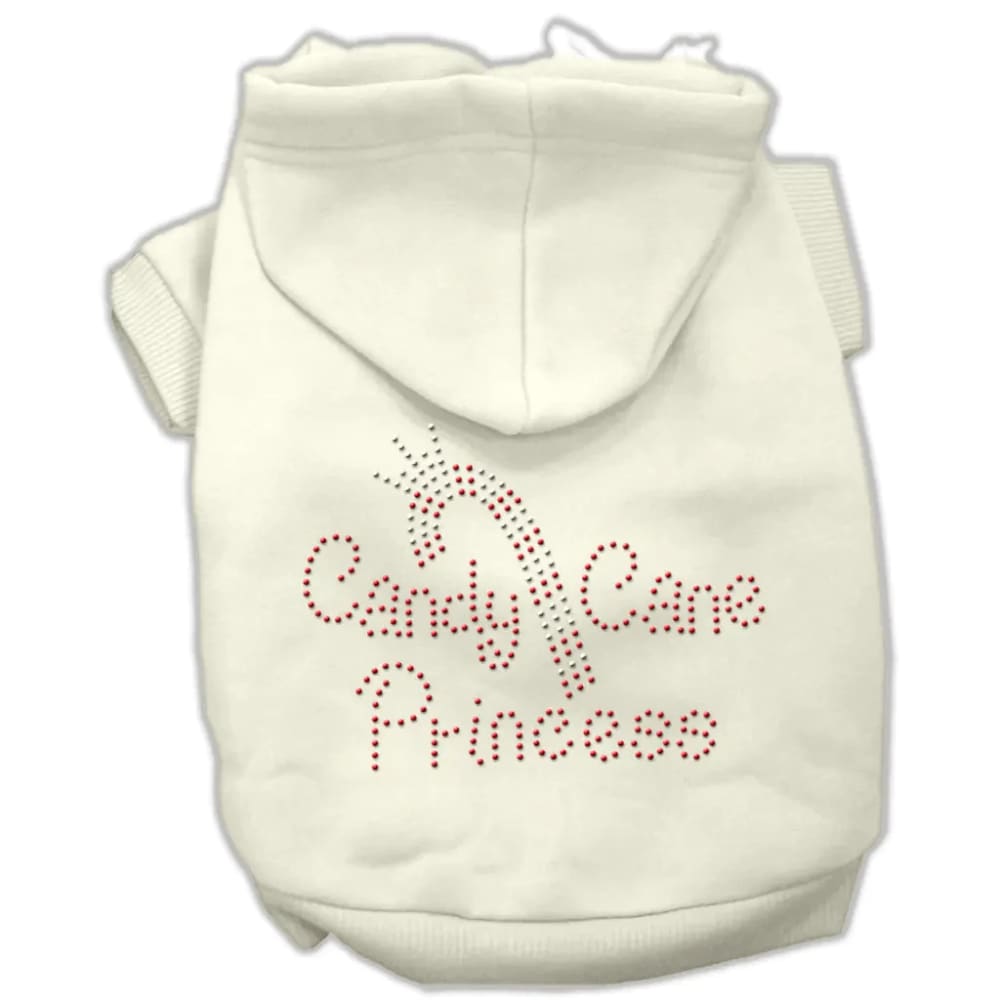 Candy Cane Princess Pet Hoodies - Screen Print Hoodies