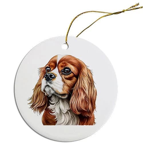 Cavalier King Charles Spaniel Christmas Ornaments