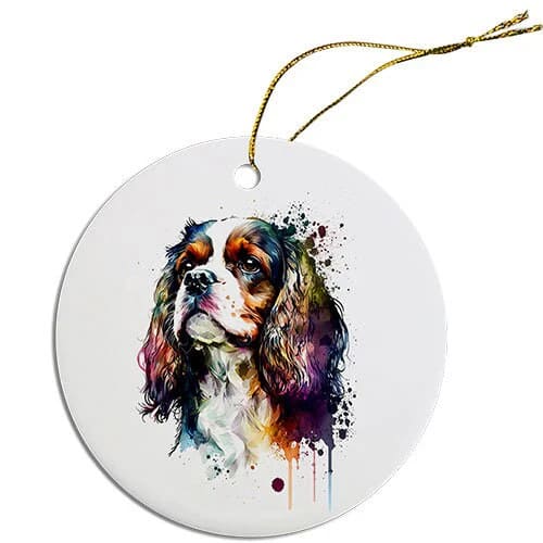 Cavalier King Charles Spaniel Christmas Ornaments