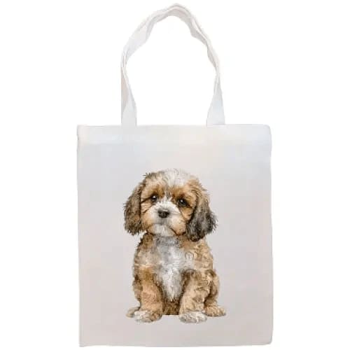 Cavapoo Canvas Tote Bag - Cavapoo