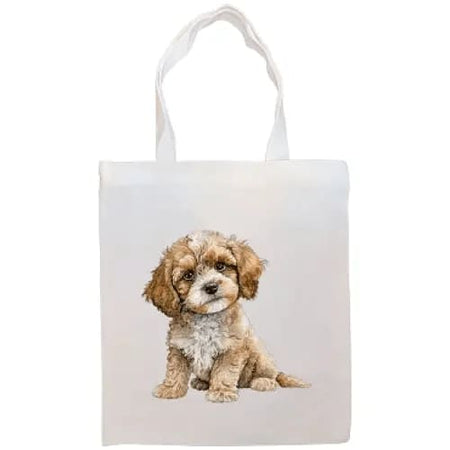 Cavapoo Canvas Tote Bag - Cavapoo