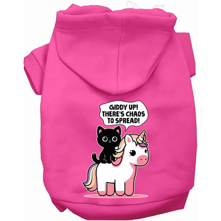 Chaos to Spread Pet Hoodie - Screen Print Hoodies