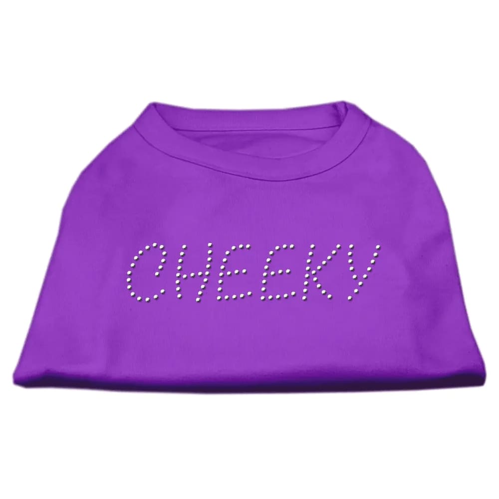 Cheeky Rhinestone Pet Shirt - Pet Shirt