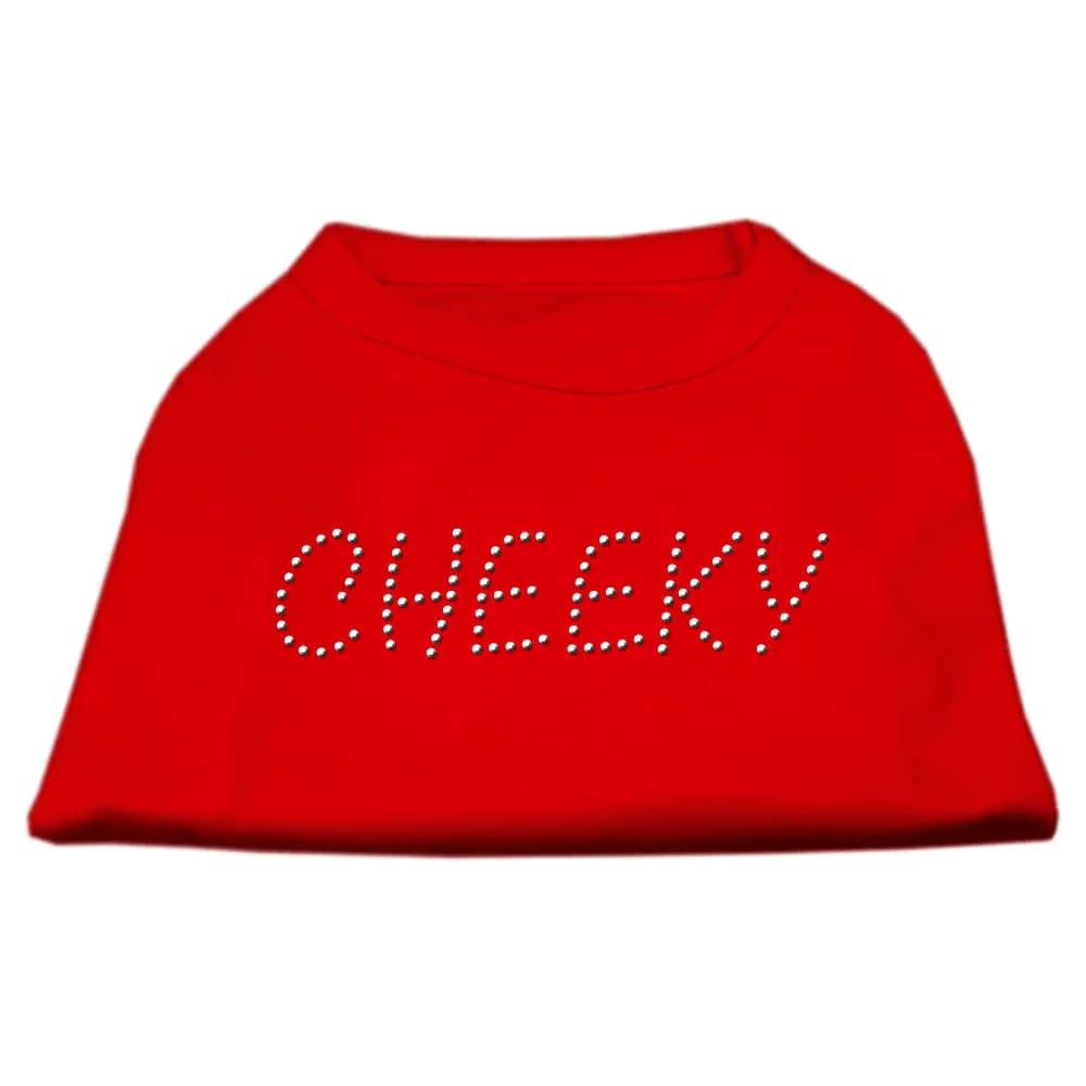 Cheeky Rhinestone Pet Shirt - Pet Shirt