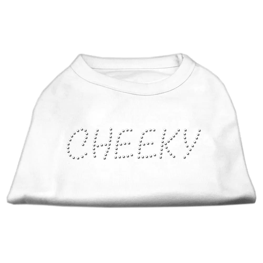 Cheeky Rhinestone Pet Shirt - Pet Shirt