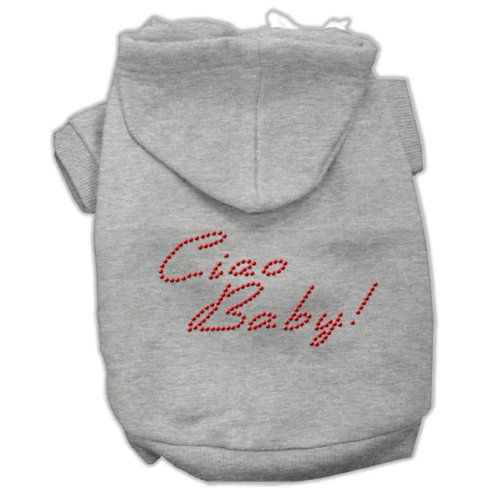 Ciao Baby Pet Hoodies - Rhinestone Hoodies