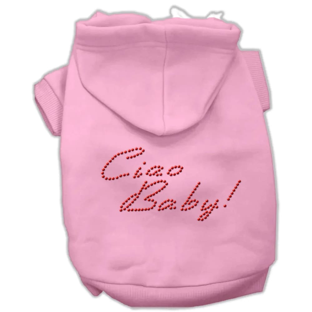 Ciao Baby Pet Hoodies - Rhinestone Hoodies