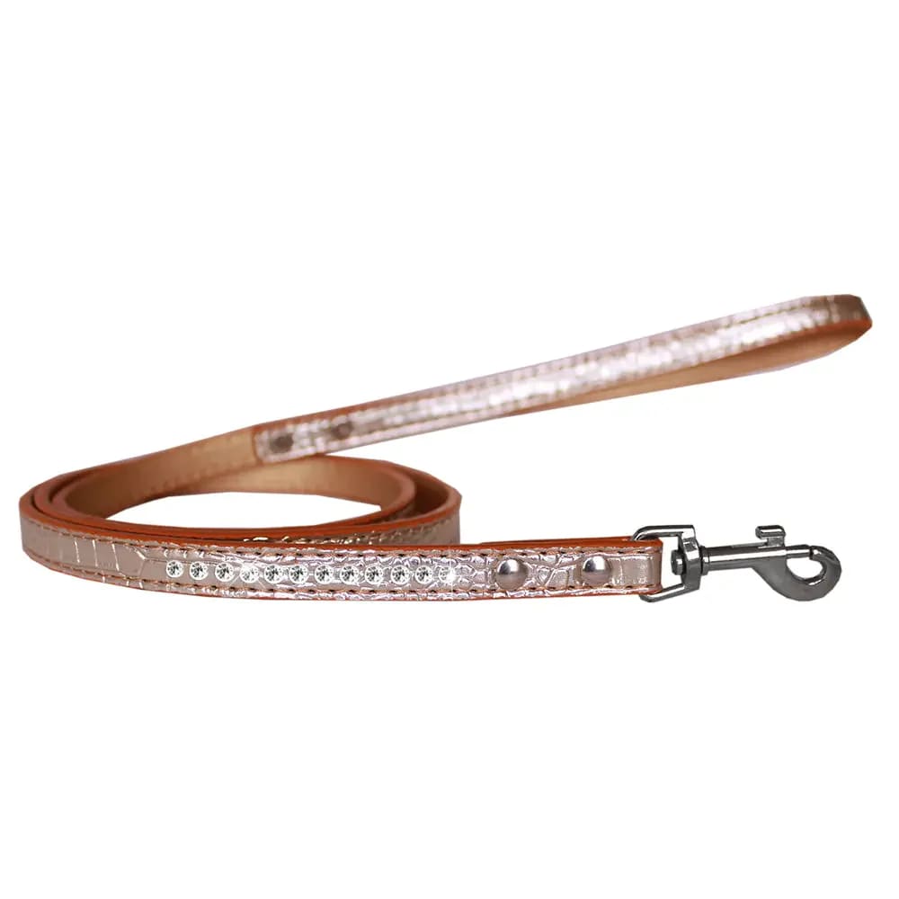 Clear Crystal Croc Pet Leashes - Dog Leashes