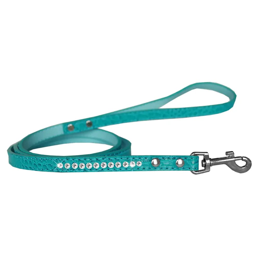 Clear Crystal Croc Pet Leashes - Dog Leashes