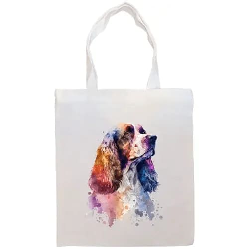 Cocker Spaniel Canvas Tote Bag - Cocker Spaniel