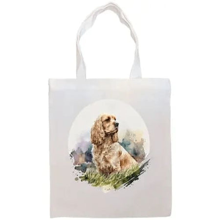 Cocker Spaniel Canvas Tote Bag - Cocker Spaniel