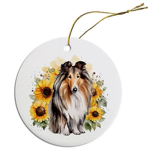 Collie Christmas Ornaments - Ornaments