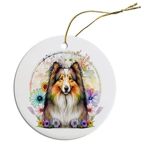 Collie Christmas Ornaments - Ornaments