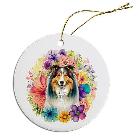 Collie Christmas Ornaments - Ornaments