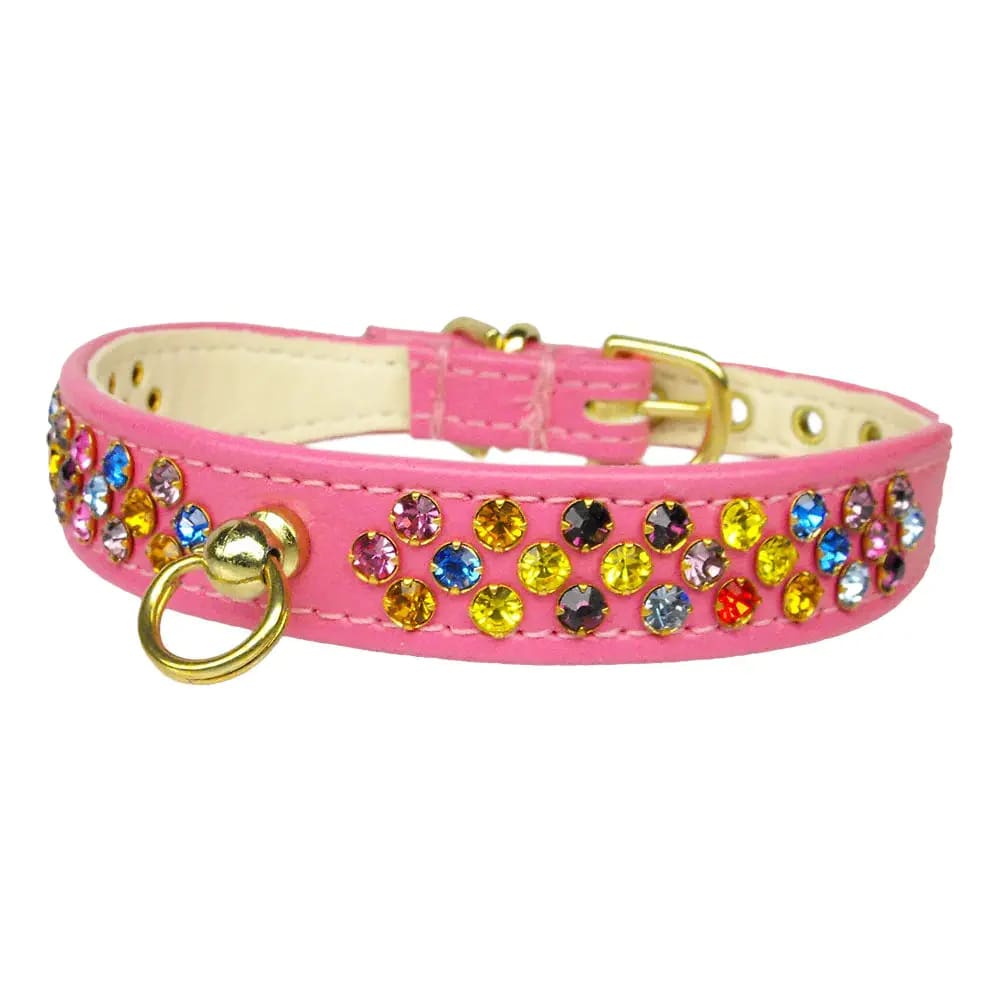 Confetti Dog Collar - Dog Collars - Jeweled