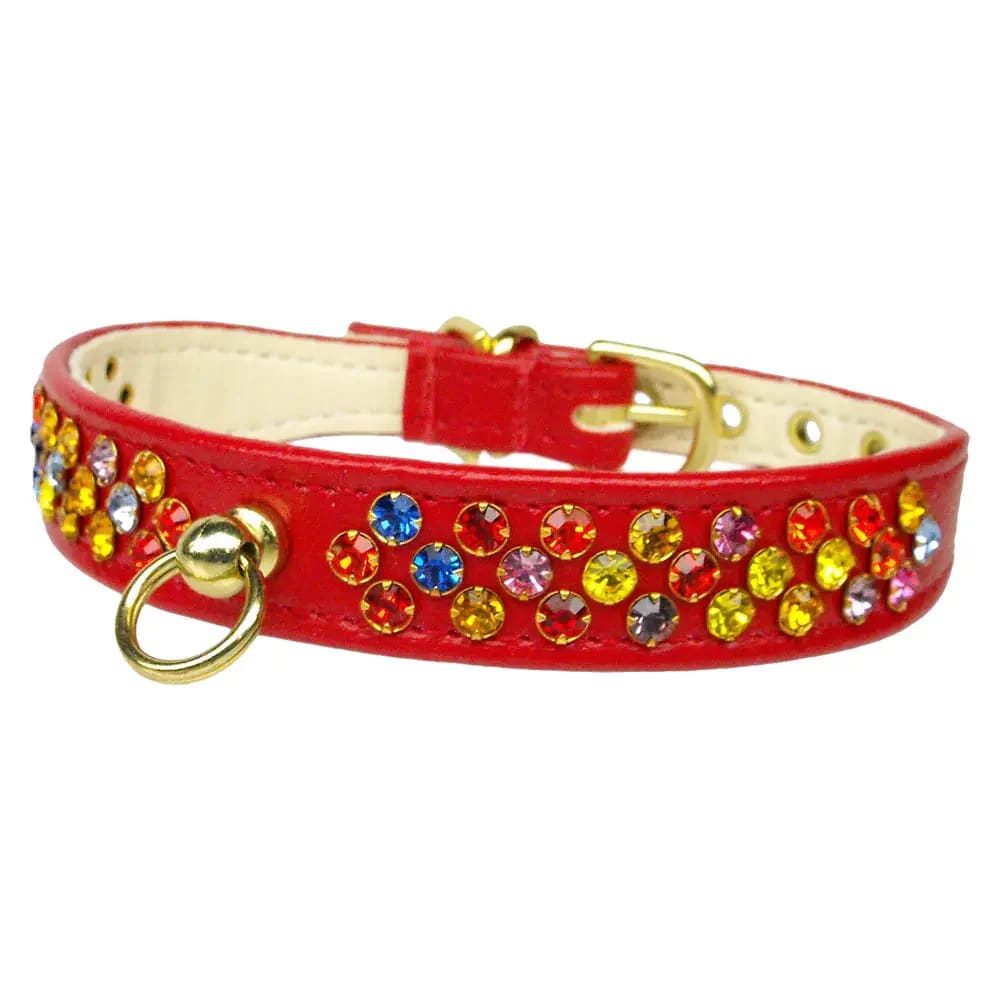 Confetti Dog Collar - Dog Collars - Jeweled