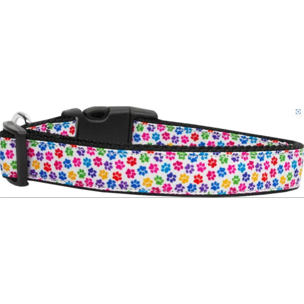 Confetti Paws Nylon Dog Collars and Leashes - Dog Leashes